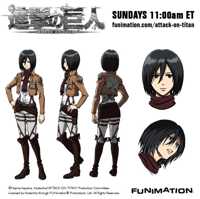 Attack on Titan How to cosplay as Mikasa Ackerman with clothing